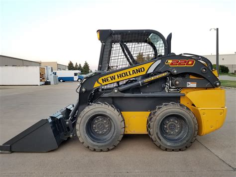 new holland 220 skid steer|new holland l220 spec.